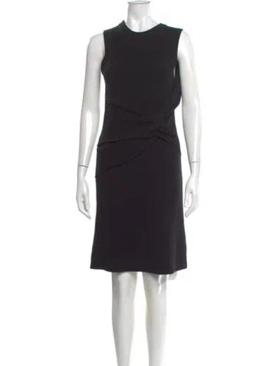 Pre-owned 3.1 Phillip Lim Wool Knee-length Dress In Black