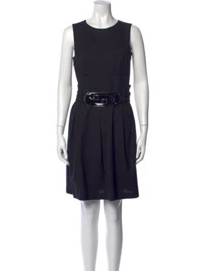 Pre-owned 3.1 Phillip Lim Wool Knee-length Dress In Black