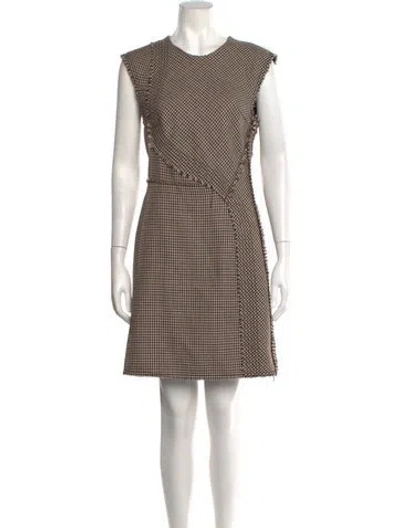 Pre-owned 3.1 Phillip Lim Wool Knee-length Dress In Brown