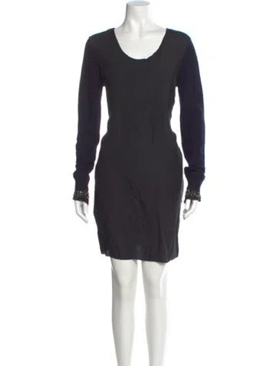 Pre-owned 3.1 Phillip Lim Wool Knee-length Dress In Gray