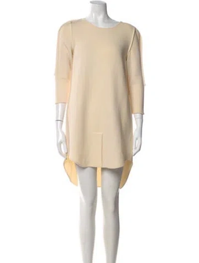 Pre-owned 3.1 Phillip Lim Wool Knee-length Dress In Neutral