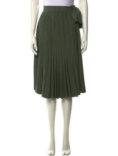Pre-owned 3.1 Phillip Lim Wool Knee-length Skirt In Green
