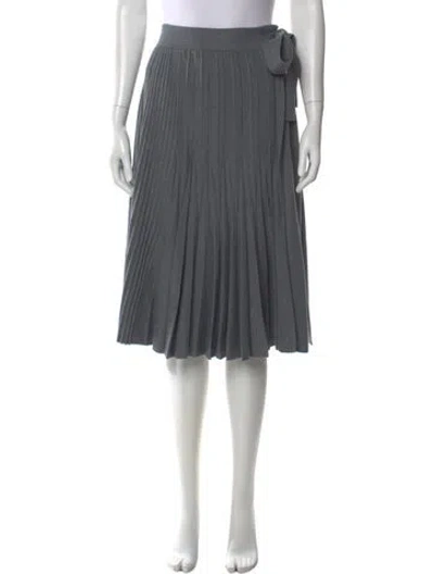 Pre-owned 3.1 Phillip Lim Wool Midi Length Skirt In Gray