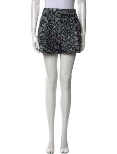 Pre-owned 3.1 Phillip Lim Wool Mini Shorts In Black