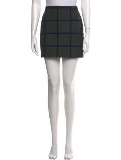 Pre-owned 3.1 Phillip Lim Wool Mini Skirt In Blue