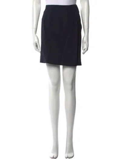 Pre-owned 3.1 Phillip Lim Wool Mini Skirt In Blue