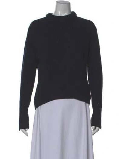Pre-owned 3.1 Phillip Lim Wool Mock Neck Sweater In Black