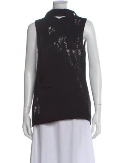 Pre-owned 3.1 Phillip Lim Wool Mock Neck Sweater In Black