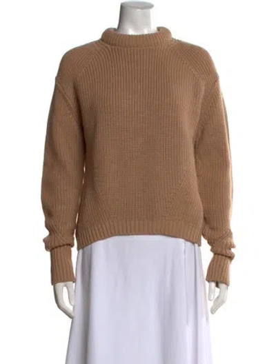 Pre-owned 3.1 Phillip Lim Wool Mock Neck Sweater In Neutral