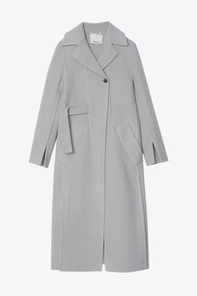 3.1 Phillip Lim Wool Modern Coat In Gray