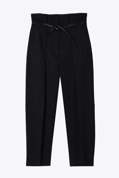 3.1 PHILLIP LIM WOOL ORIGAMI PANT WITH BELT