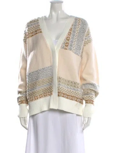 Pre-owned 3.1 Phillip Lim Wool Patterned Sweater In Neutral