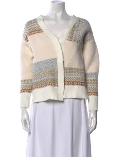 Pre-owned 3.1 Phillip Lim Wool Patterned Sweater In Neutrals