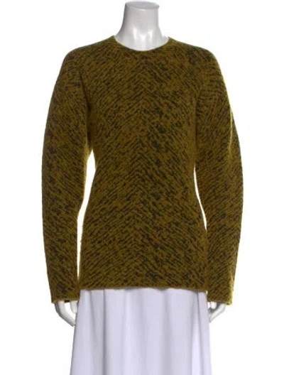 Pre-owned 3.1 Phillip Lim Wool Patterned Sweater In Yellow