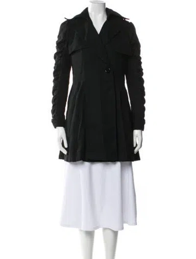 Pre-owned 3.1 Phillip Lim Wool Peacoat In Black