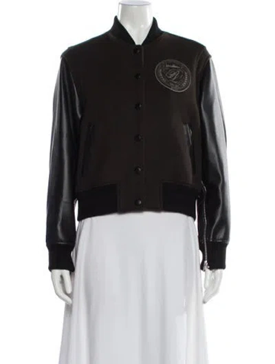 Pre-owned 3.1 Phillip Lim Wool Performance Jacket In Brown