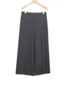 3.1 Phillip Lim Wool Poplin Aline Cropped Pant In Gray