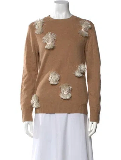 Pre-owned 3.1 Phillip Lim Wool Printed Sweater In Brown