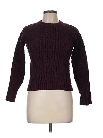 Pre-owned 3.1 Phillip Lim Wool Pullover Sweater In Burgundy