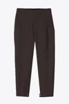 3.1 Phillip Lim Wool Serge Cropped Biker Trouser In Black