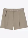 3.1 Phillip Lim Wool Shorts In Neutrals