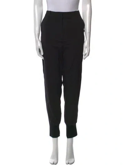 Pre-owned 3.1 Phillip Lim Wool Skinny Leg Pants In Black