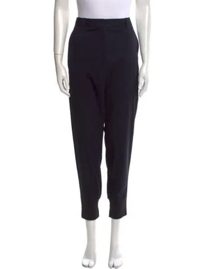 Pre-owned 3.1 Phillip Lim Wool Skinny Leg Pants In Black