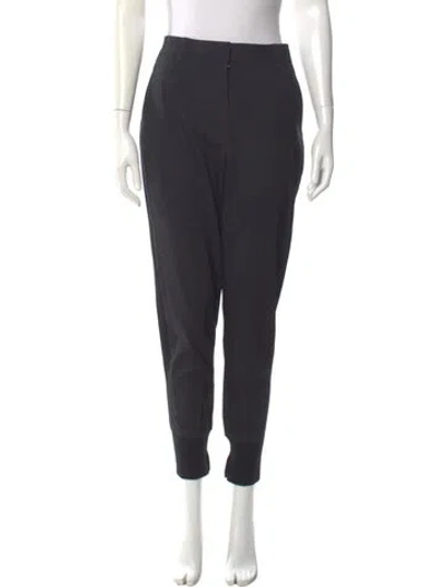 Pre-owned 3.1 Phillip Lim Wool Skinny Leg Pants In Black
