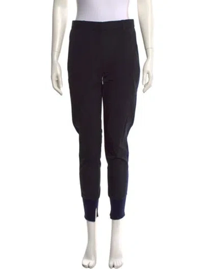 Pre-owned 3.1 Phillip Lim Wool Skinny Leg Pants In Blue