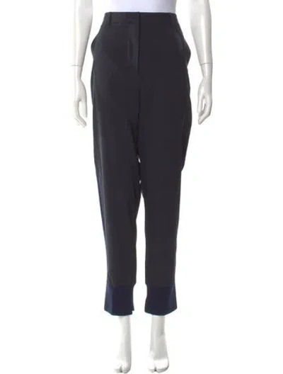 Pre-owned 3.1 Phillip Lim Wool Skinny Leg Pants In Gray