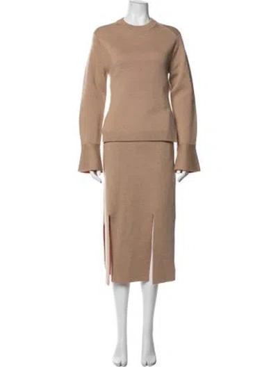 Pre-owned 3.1 Phillip Lim Wool Skirt Set In Neutrals