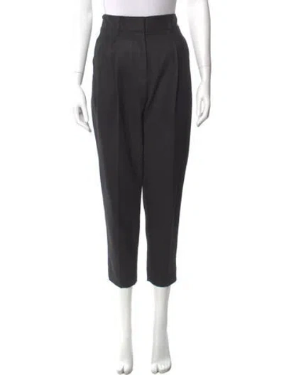 Pre-owned 3.1 Phillip Lim Wool Straight Leg Pants In Black