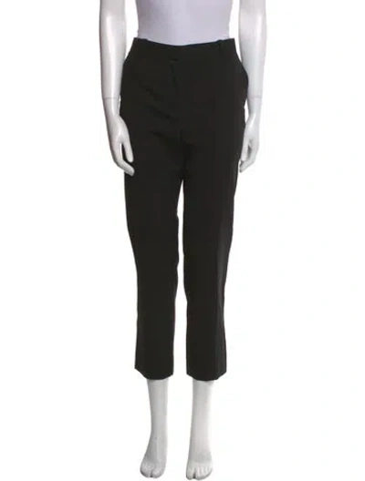 Pre-owned 3.1 Phillip Lim Wool Straight Leg Pants In Black