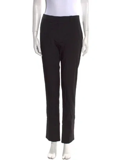 Pre-owned 3.1 Phillip Lim Wool Straight Leg Pants In Black