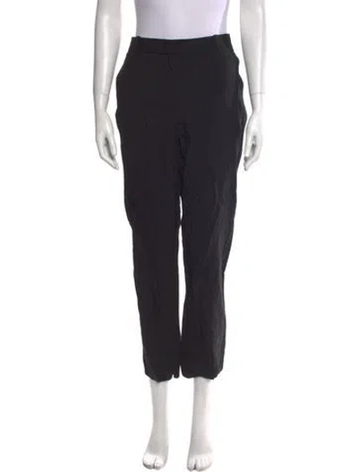 Pre-owned 3.1 Phillip Lim Wool Straight Leg Pants In Black
