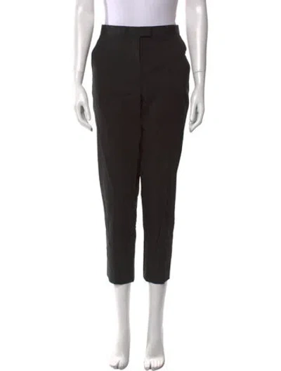 Pre-owned 3.1 Phillip Lim Wool Straight Leg Pants In Black