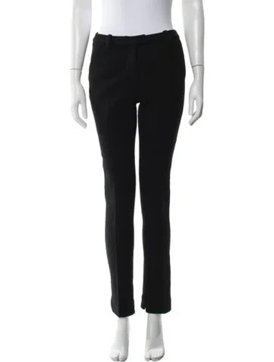 Pre-owned 3.1 Phillip Lim Wool Straight Leg Pants In Black
