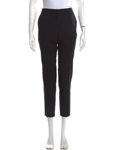 Pre-owned 3.1 Phillip Lim Wool Straight Leg Pants In Black