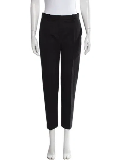 Pre-owned 3.1 Phillip Lim Wool Straight Leg Pants In Black