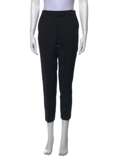 Pre-owned 3.1 Phillip Lim Wool Straight Leg Pants In Black