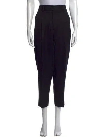 Pre-owned 3.1 Phillip Lim Wool Straight Leg Pants In Black