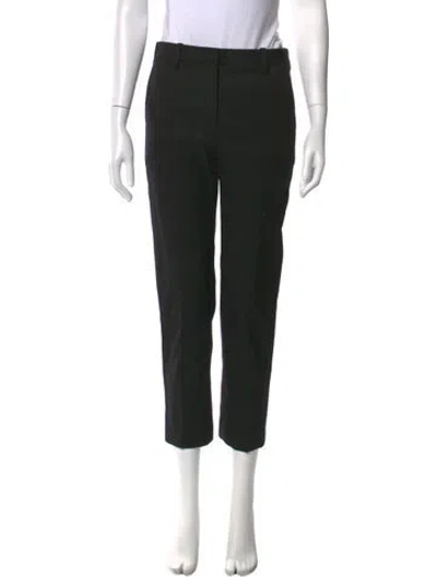 Pre-owned 3.1 Phillip Lim Wool Straight Leg Pants In Black