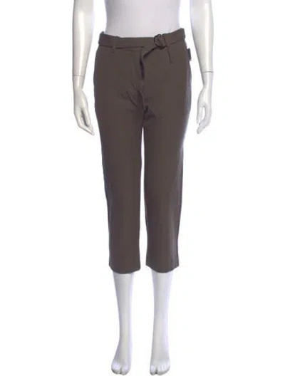 Pre-owned 3.1 Phillip Lim Wool Straight Leg Pants In Grey