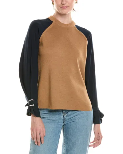 3.1 Phillip Lim Wool Sweater In Brown