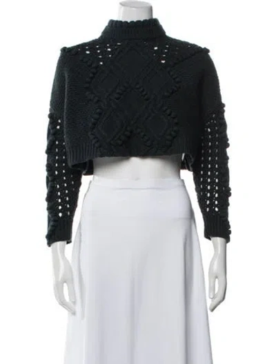Pre-owned 3.1 Phillip Lim Wool Turtleneck Sweater In Black