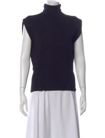 Pre-owned 3.1 Phillip Lim Wool Turtleneck Sweater In Blue