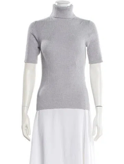 Pre-owned 3.1 Phillip Lim Wool Turtleneck Sweater In Gray
