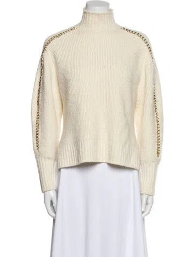 Pre-owned 3.1 Phillip Lim Wool Turtleneck Sweater In Neutral