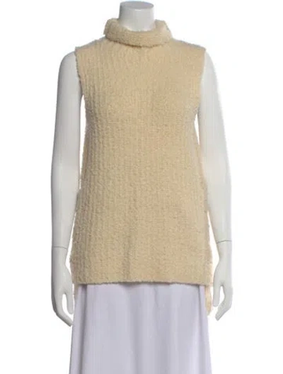 Pre-owned 3.1 Phillip Lim Wool Turtleneck Sweater In Neutral