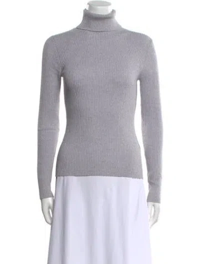Pre-owned 3.1 Phillip Lim Wool Turtleneck Sweater In Purple